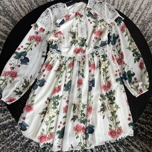 Ted Baker Lace Flowers Dress